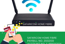 SAFARICOM HOME FIBRE PAYBILL NUMBER